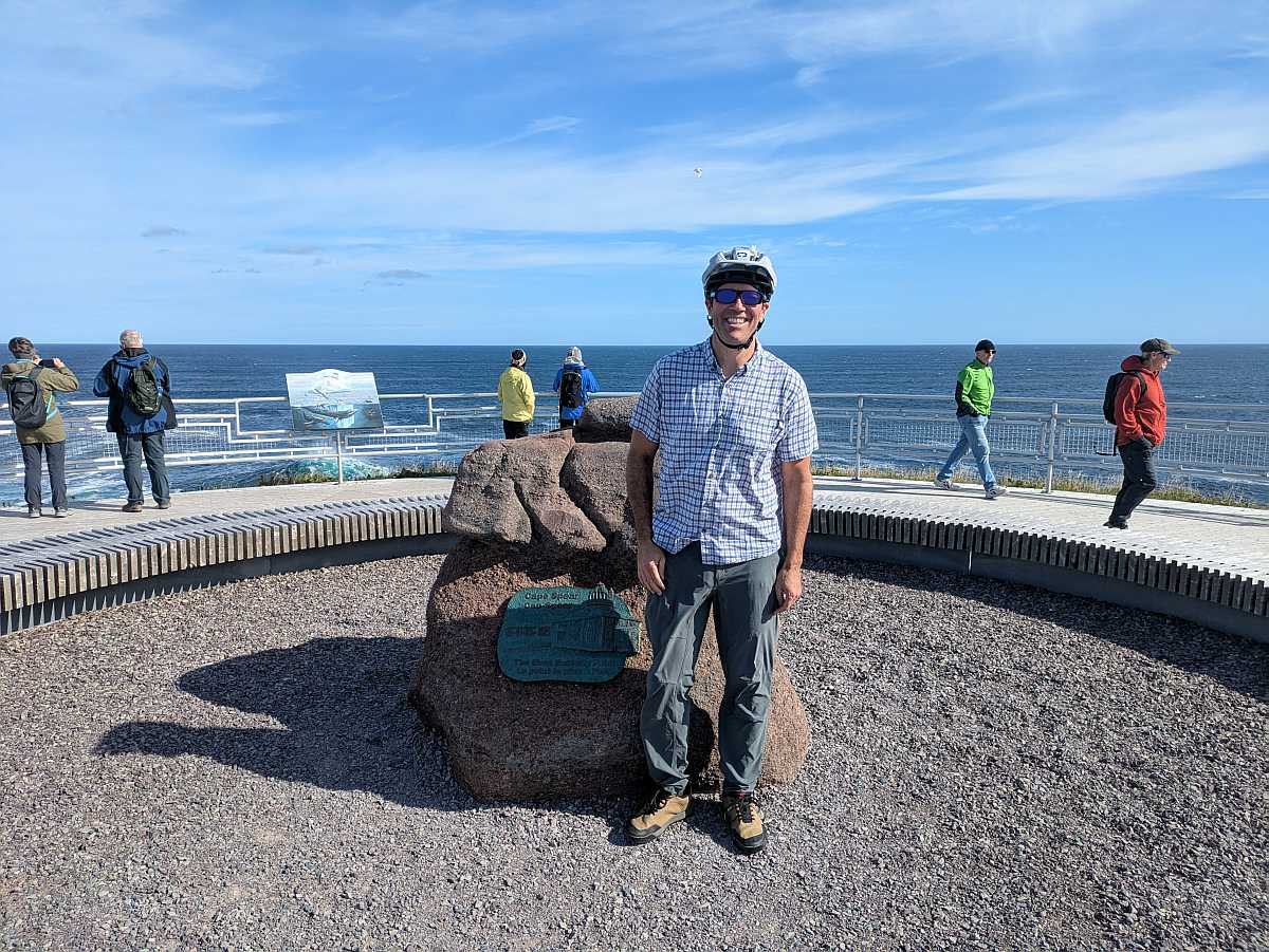 Cape Spear - official start